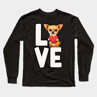 Chihuahua Love Long Sleeve T-Shirt